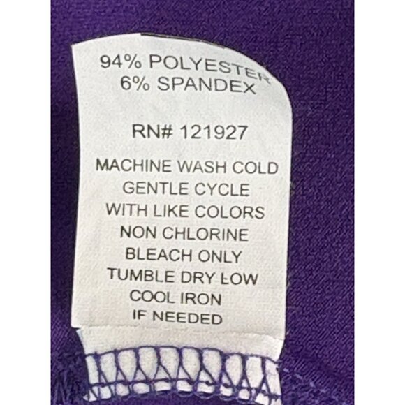 Johnnie-O Brady Microfleece ¼ Zip Men’s M Purple Performance Pullover JMKO1410 - Picture 8 of 14